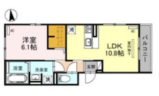 仮称D-ROOM柏田西１丁目PJ　D号地の物件間取画像